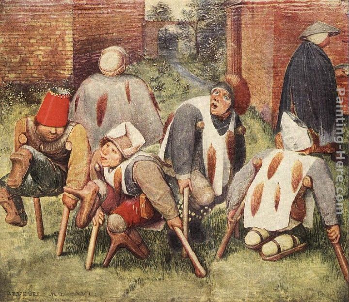 Pieter the Elder Bruegel The Beggars